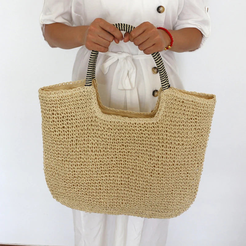 Vintage Woven Shoulder Bag