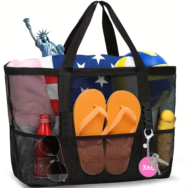 Mesh Beach Tote Bag