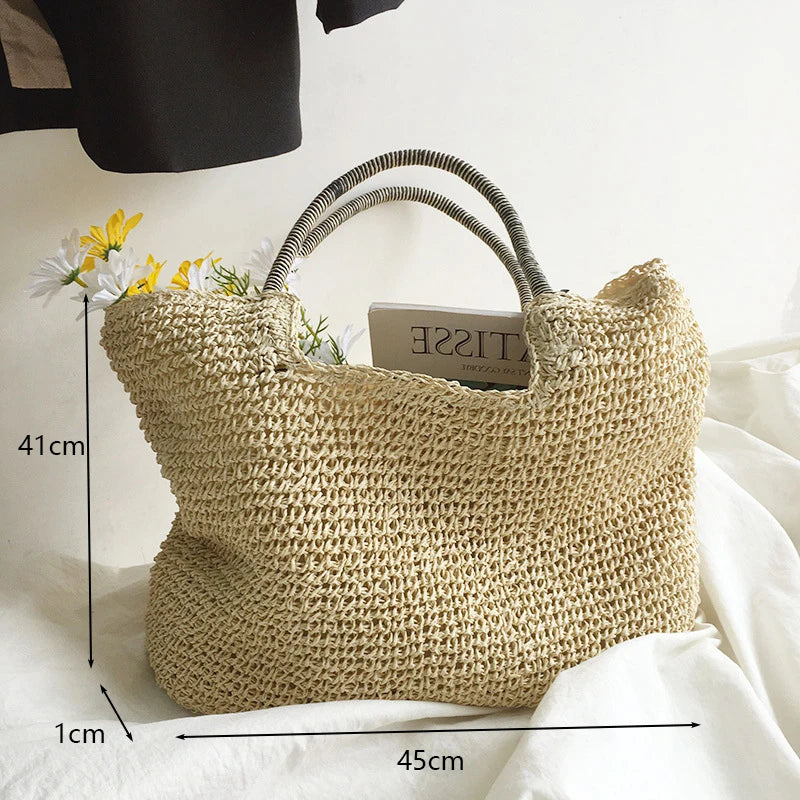 Vintage Woven Shoulder Bag