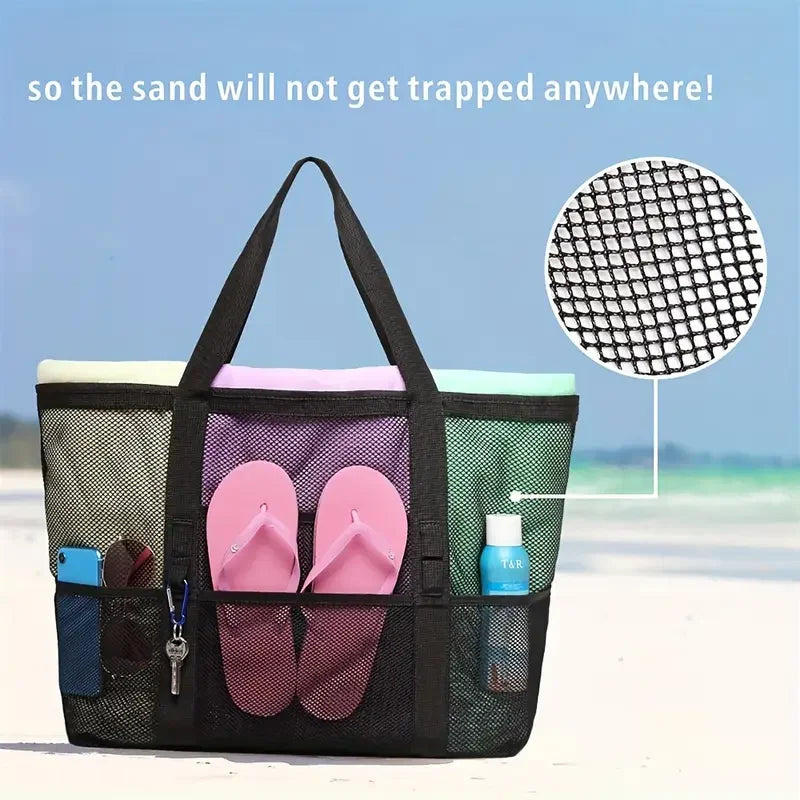 Mesh Beach Tote Bag