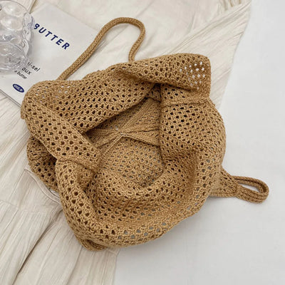 Luna Knitting Shoulder Bag